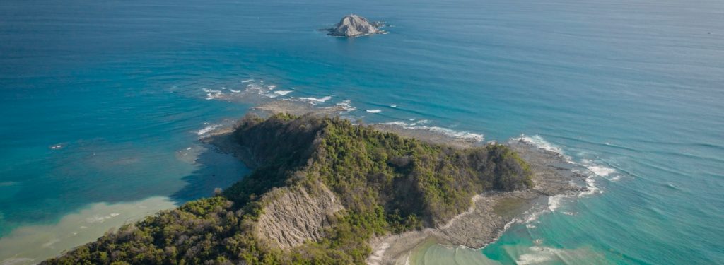 Aerial view of Cabo Blanco