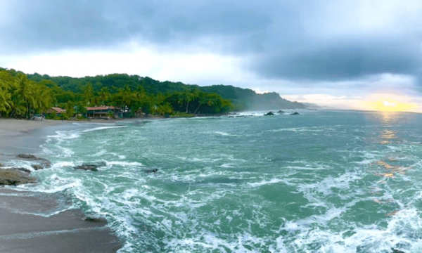 sunrise over Las Pangas